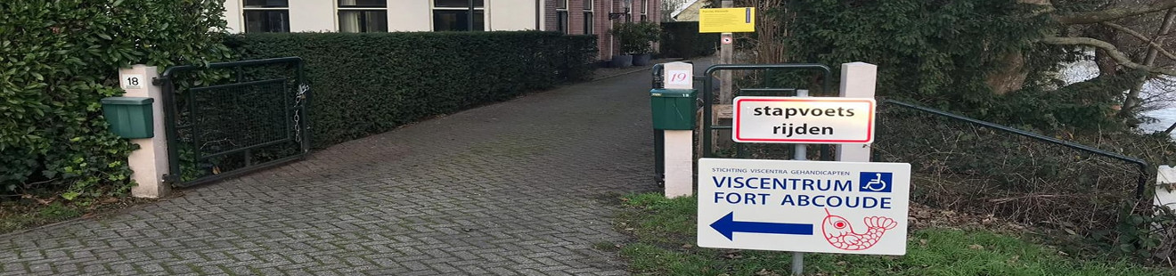 Viscentrum Gehandicapten bij Fort Abcoude